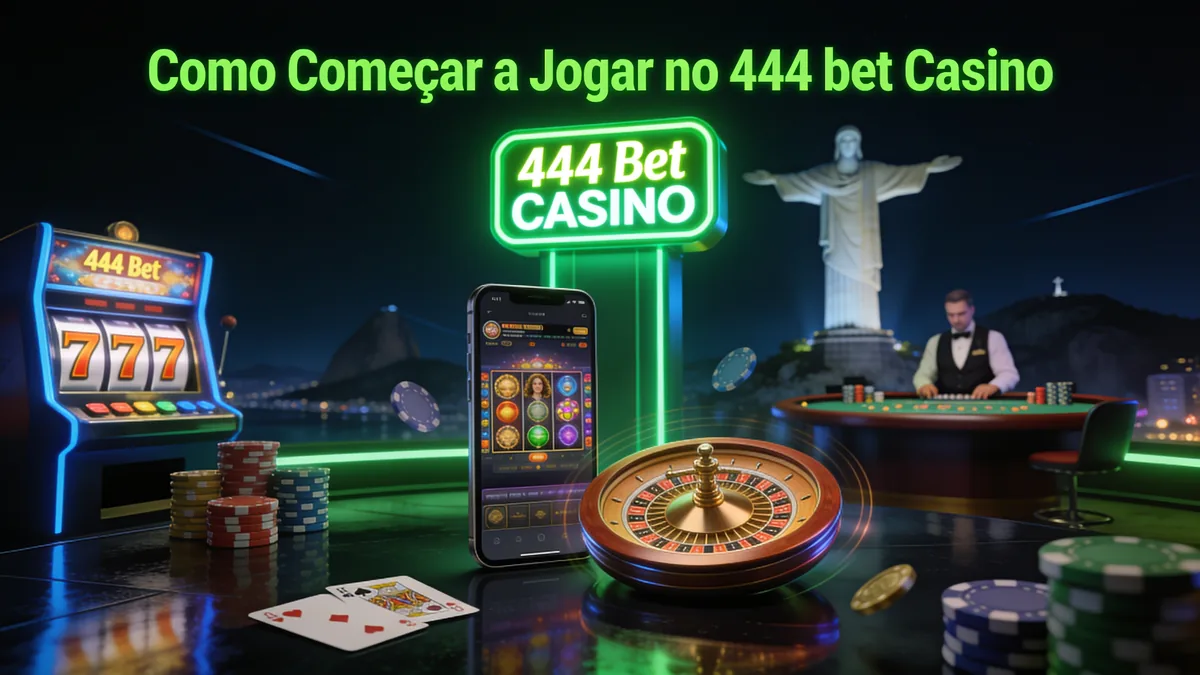 Como Começar a Jogar no 444 bet Casino — 444 bet no Brasil
